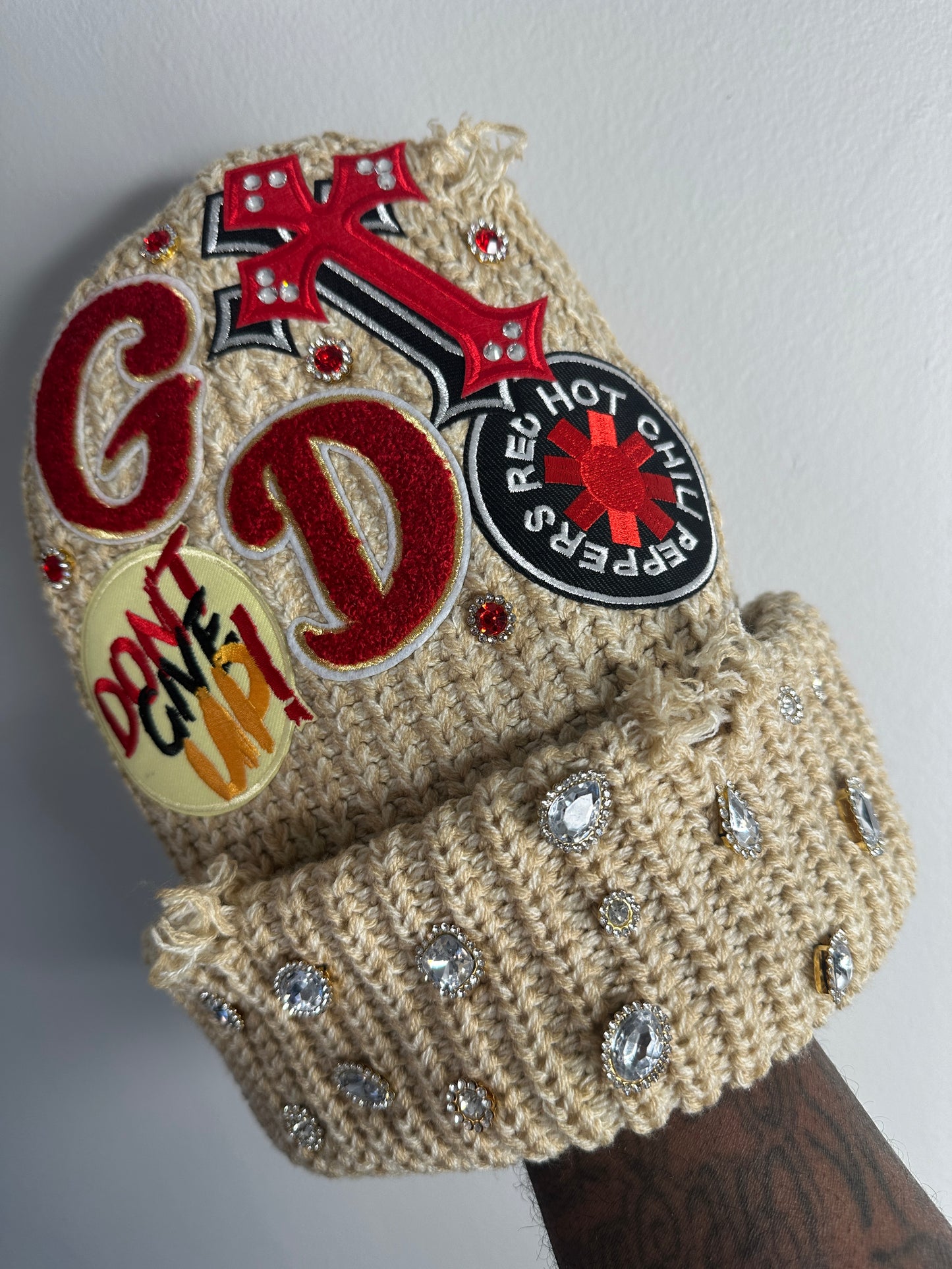 Gorilla Drip Letter Beanie